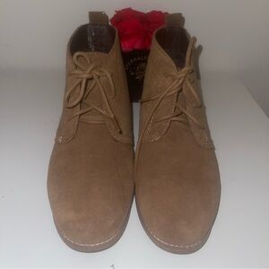 Women’s White Mountain Auburn Upper Lesther Boots Chesnut Size 8